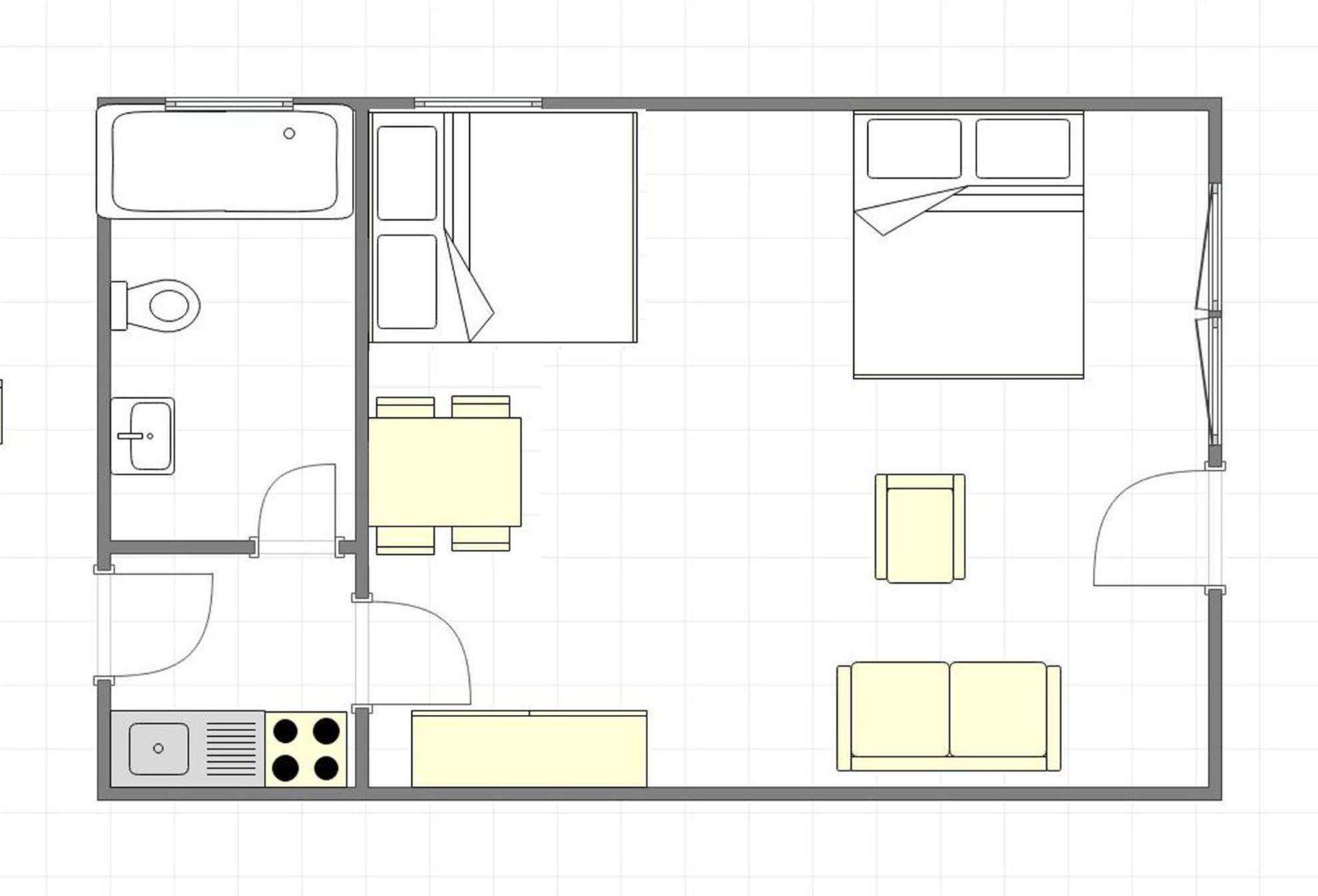 Mörel Serviced Apartments Wallis חדר תמונה